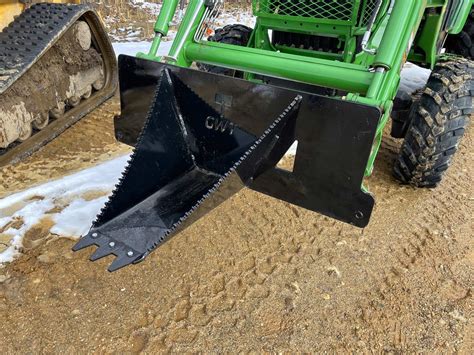 stump digger for skid steer|stump bucket for 1025r tractor.